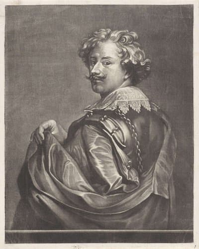 Zelfportret van Anthony van Dyck by anonymous