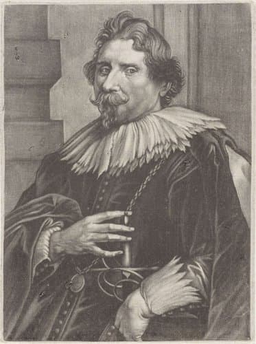 Portret van Deodat van der Mont by anonymous