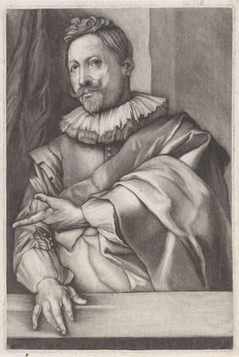 Portret van de schilder Theodoor van Loon by anonymous