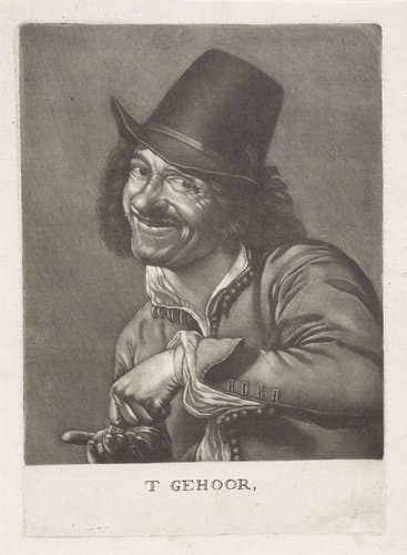 Man telt munten (het Gehoor) by anonymous