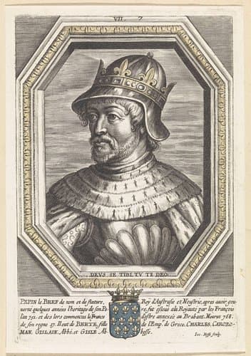 Portret van koning Pepijn de Korte by Jacob Neefs