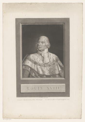 Louis XVIII. by François Aubertin