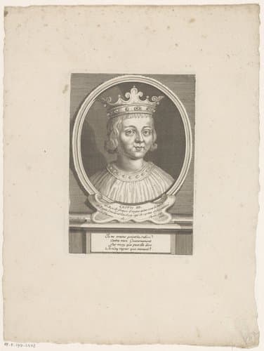 Portret van Clovis IV by Étienne Desrochers