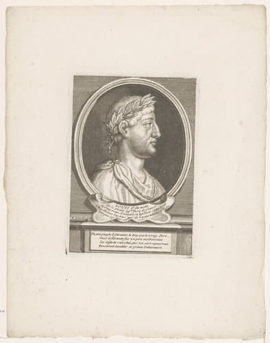 Portret van Lodewijk de Vrome by Étienne Desrochers