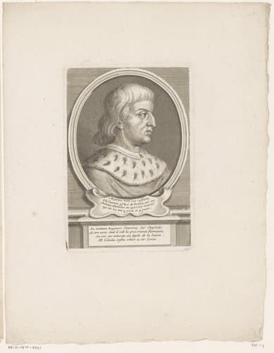 Portret van Karel VIII