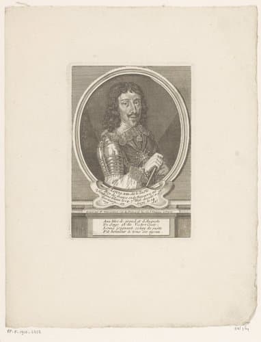 Portret van koning Lodewijk XIII by Étienne Desrochers