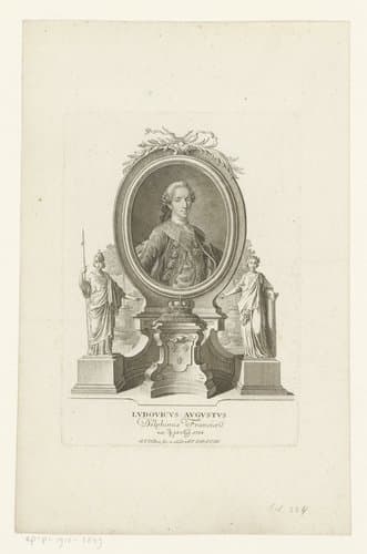 Portret van Lodewijk XVI, koning van Frankrijk