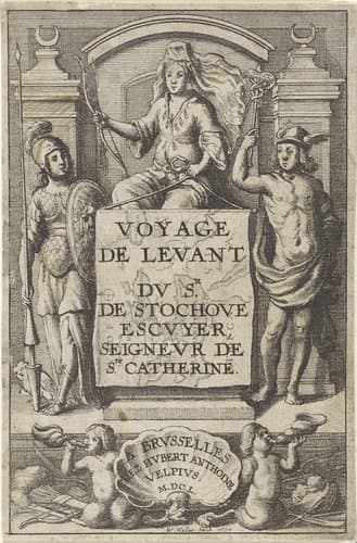 Diana geflankeerd door Minerva en Mercurius by Wenceslaus Hollar