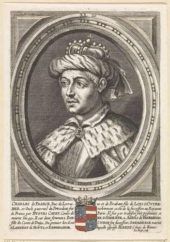 Portret van hertog Karel van Neder-Lotharingen by Jacob Neefs