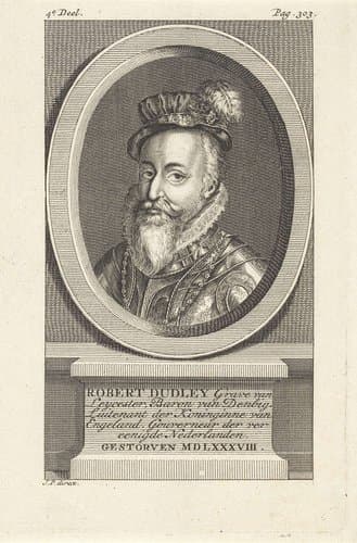 Portret van Robert Dudley by Jan Punt