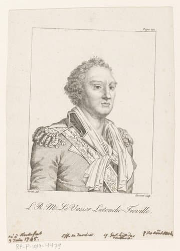 Portret van Louis-René Levassor de Latouche Tréville