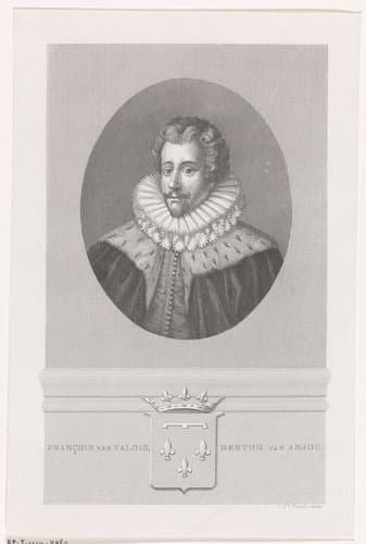 Portret van François-Hercule de Valois by Edouard Taurel