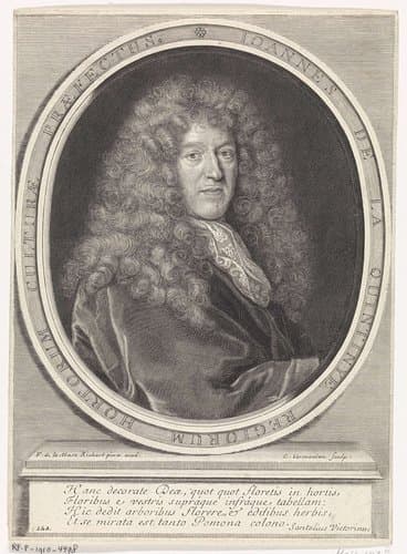 Portret van Jean-Baptiste de la Quintinye by Cornelis Martinus Vermeulen