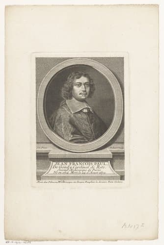 Portret van Jean-François Paul de Gondi