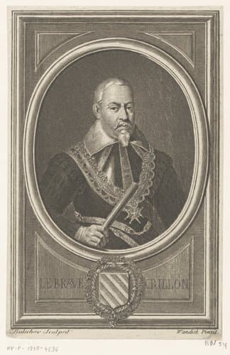 Portret van Louis de Balbes de Berton de Crillon