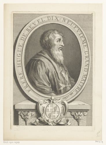 Portret van Hugues de Revel by Laurent Cars
