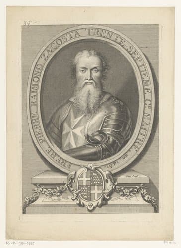 Portret van Piero Raimondo Zacosta by Laurent Cars