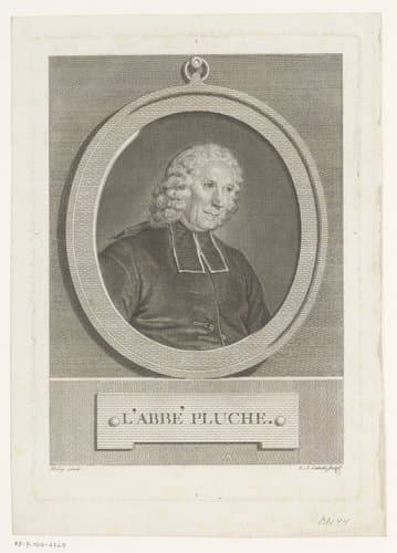Portret van Noël-Antoine Pluche