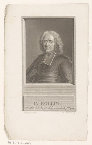 Portret van Charles Rollin