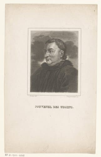 Portret van Guillaume Jouvenel des Ursins