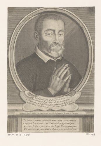 Portret van César de Bus by Étienne Desrochers