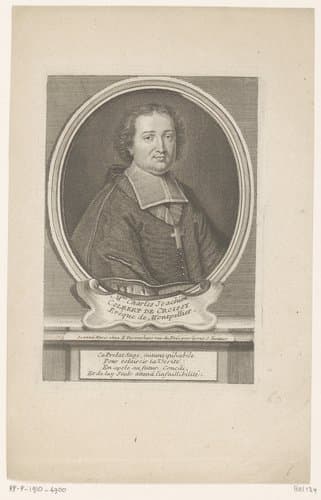Portret van Charles-Joachim Colbert de Croissy by Étienne Desrochers