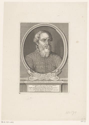 Portret van Charles Dumoulin by Étienne Desrochers
