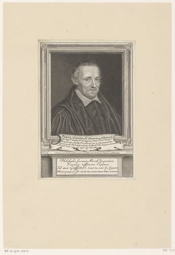 Portret van Pierre Gassendi by Étienne Desrochers