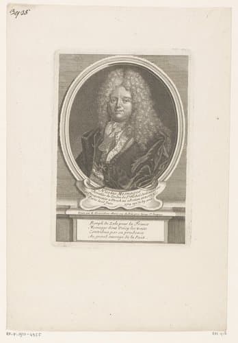 Portret van Nicolas Mesnages by Étienne Desrochers