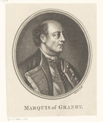 Portret van John Manners by Guillaume Philippe Benoist