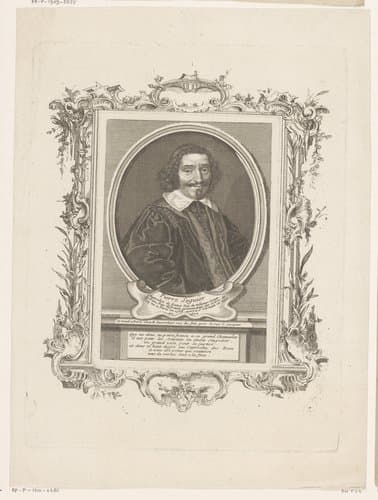 Portret van Pierre Séguier by Étienne Desrochers