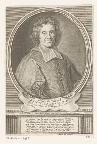 Portret van Henri de Thiard de Bissy by Étienne Desrochers