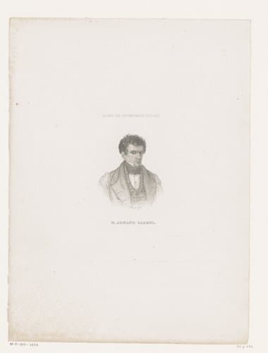 Portret van Armand Carrel