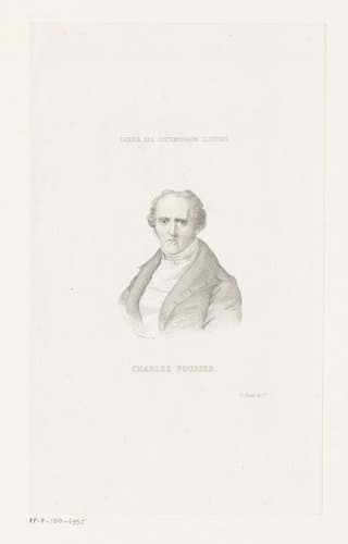 Portret van Charles Fourier