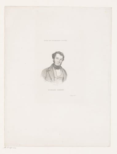 Portret van Richard Cobden