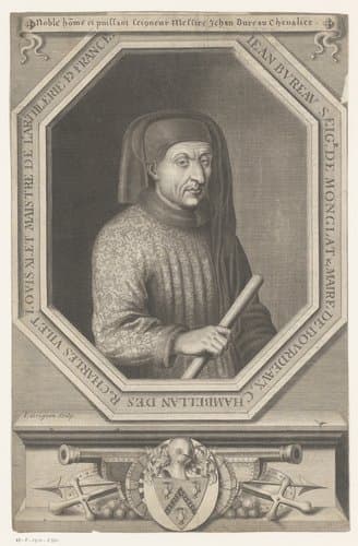 Portret van Jean Bureau by Jacques Grignon