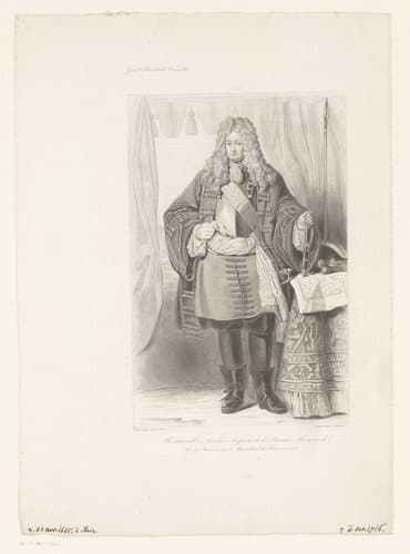 Portret van Nicolas Auguste de La Baume by Laderer