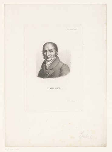 Portret van Étienne Pariset by Lambert (l'Aîné et le Jeune)