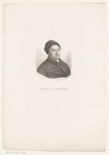 Portret van William Cheselden by Charles Aimé Forestier; Ambroise Tardieu