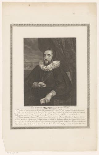 Portret van de Graaf van Arundel by Alexandre Tardieu