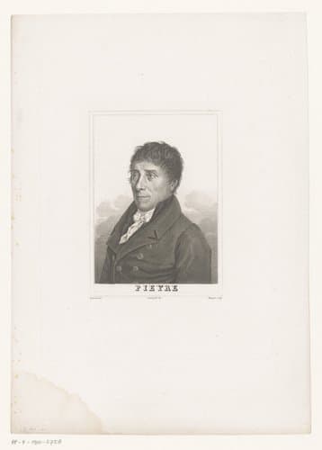 Portret van Alexandre Pieyre by Jean Joseph Mougeot