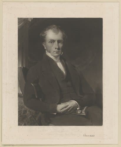 Portret van David Welsh by William Bonnar