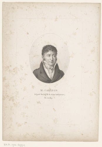 Portret van Bernard Cabanon by Ambroise Tardieu