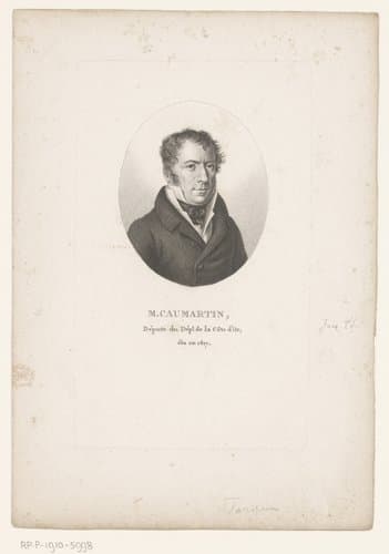 Portret van Jacques Étienne Caumartin by Ambroise Tardieu