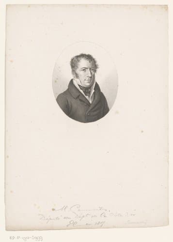 Portret van Jacques Étienne Caumartin by Ambroise Tardieu