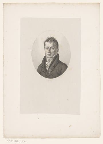 Portret van markies Bernard-François de Chauvelin by Ambroise Tardieu