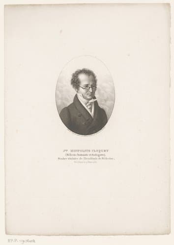 Portret van Hippolyte Cloquet