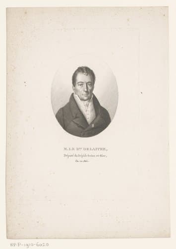 Portret van Jean-François-Marie Delaître by Ambroise Tardieu