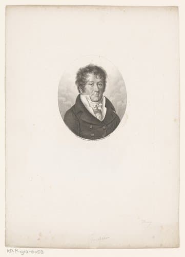 Portret van Victor-Joseph Étienne de Jouy by Ambroise Tardieu