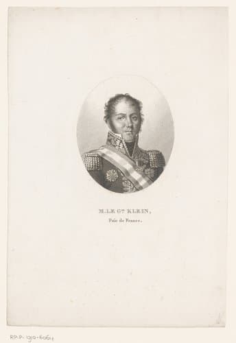 Portret van Louis Klein by Ambroise Tardieu